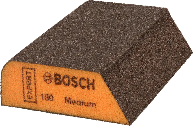 Bloque de lijado mediano naranja Bosch EXPERT Combi S470.